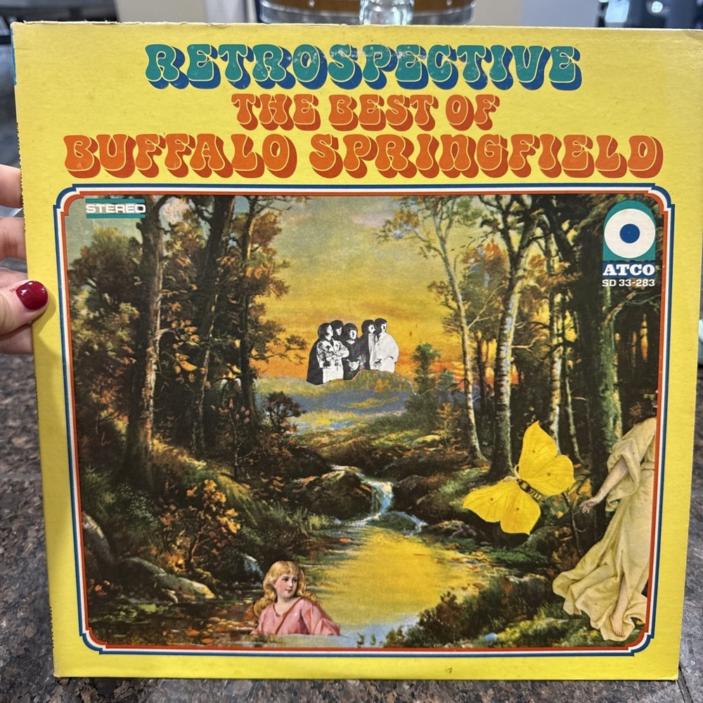 BUFFALO SPRINGFIELD - ‎ RETROSPECTIVE - VINYL LP RECORD ALBUM SD 33-283